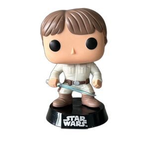 Funko Pop Bobble Head Star Wars Luke Skywalker With Lightsaber